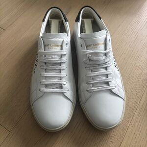 Saint Laurent Leather Sneakers size EU 38